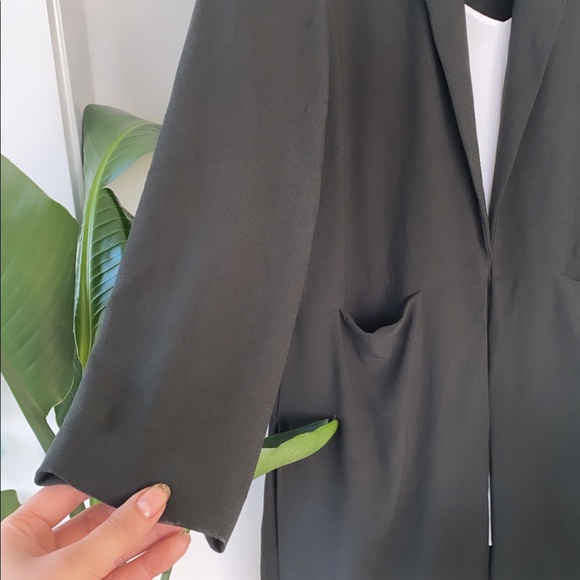 ✨ charcoal duster jacket/blazer ✨ - Picture 3 of 9